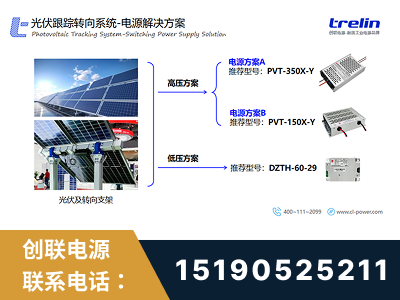登封-光伏跟踪转向系统-电源解决方案
